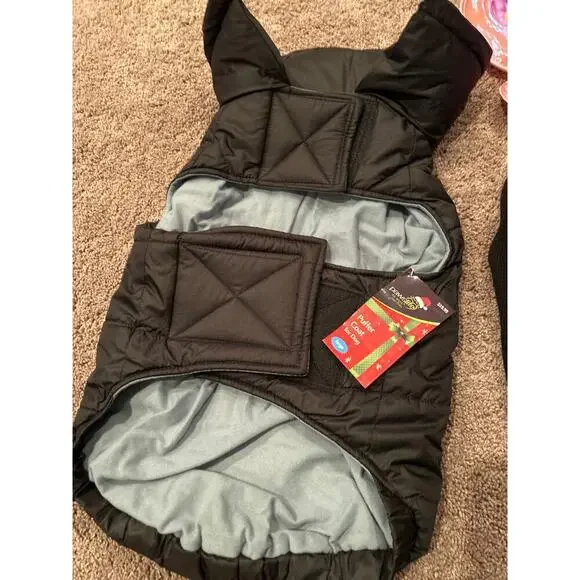 Large Dog clothes costumes puffer jacket/coat Lot of 6 Christmas/Halloween - Picture 4 of 5